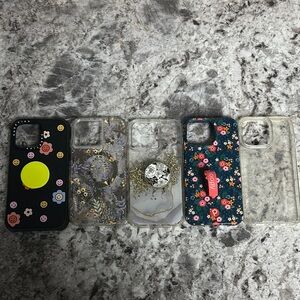 iPhone 14 Pro Max (loopy cases, Case Mate, Carson&Quinn, Casetify)